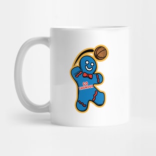 Oklahoma City Thunder Gingerbread Man Mug